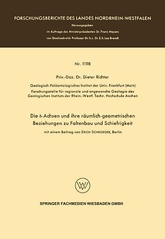 Die δ-Achsen und ihre räumlich-geometrischen Beziehungen zu Faltenbau und Schiefrigkeit