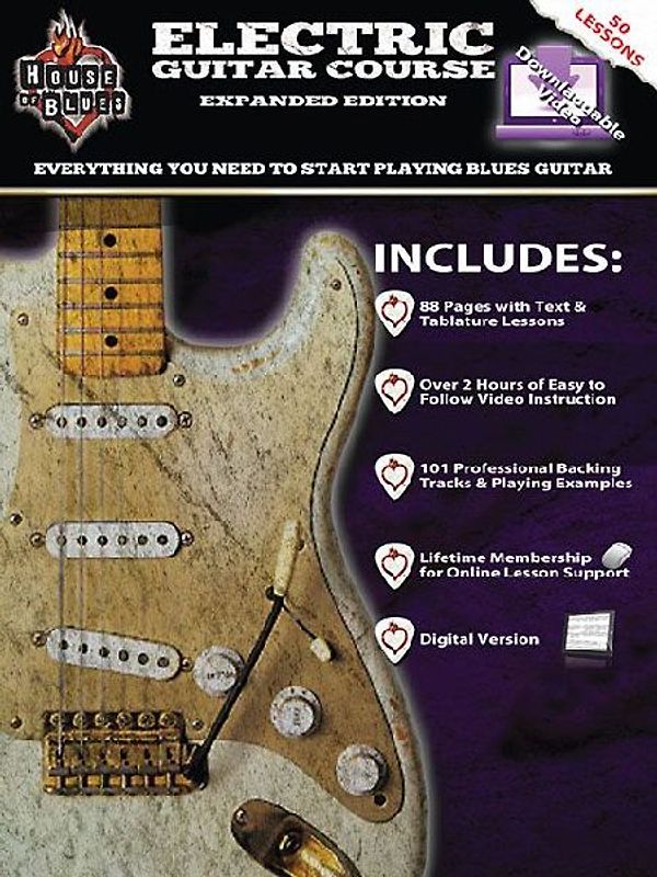 House of Blues Electric Guitar Course