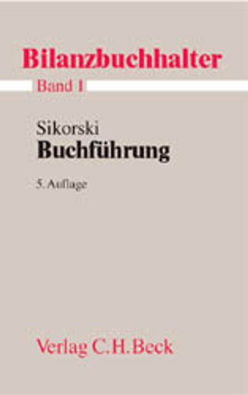 Ausbildungspaket Bilanzbuchhalter / Buchführung