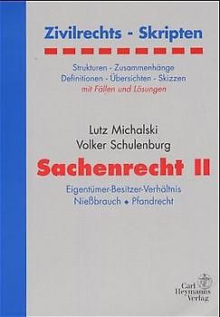 Zivilrechts-Skripten Sachenrecht II