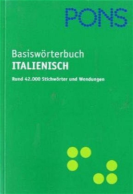 PONS Basiswörterbuch Italienisch