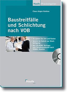 Streitfälle und Schlichtung nach VOB