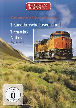 Railways Journeys - Abenteuerliche Reisen mit dem Zug: Transsibirische Eisenbahn / Tren a las Nubes - Argentinien DVD