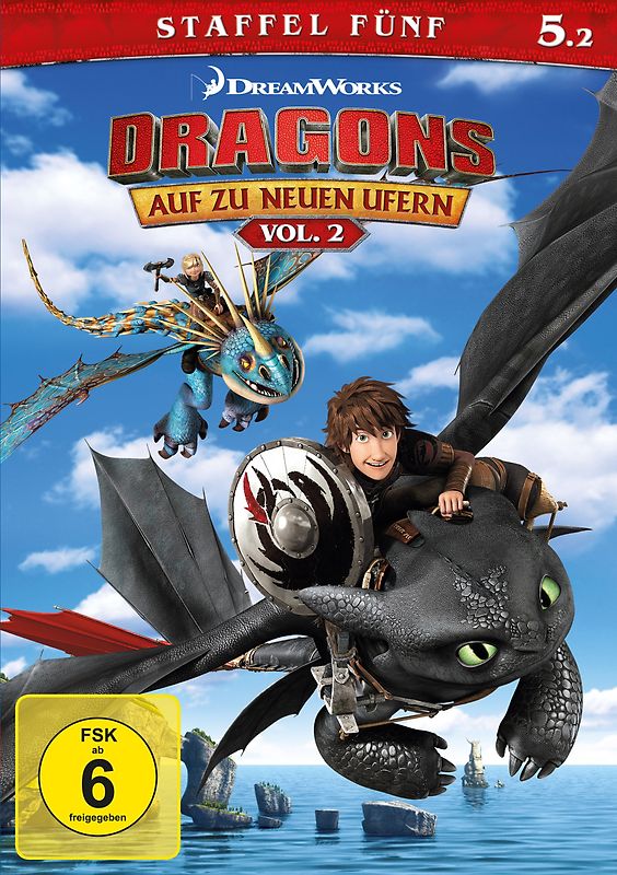 Dragons - Auf zu neuen Ufern, Staffel 5, Vol. 2 DVD
