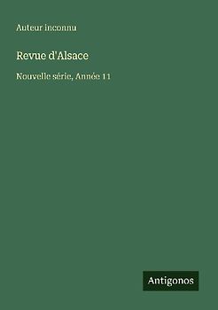 Revue d'Alsace