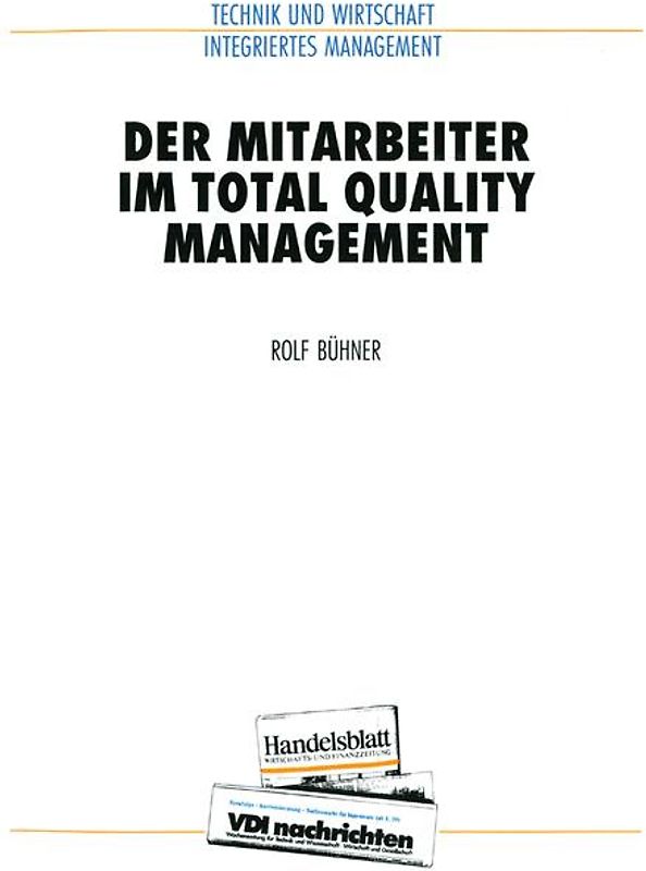 Der Mitarbeiter im Total Quality Management