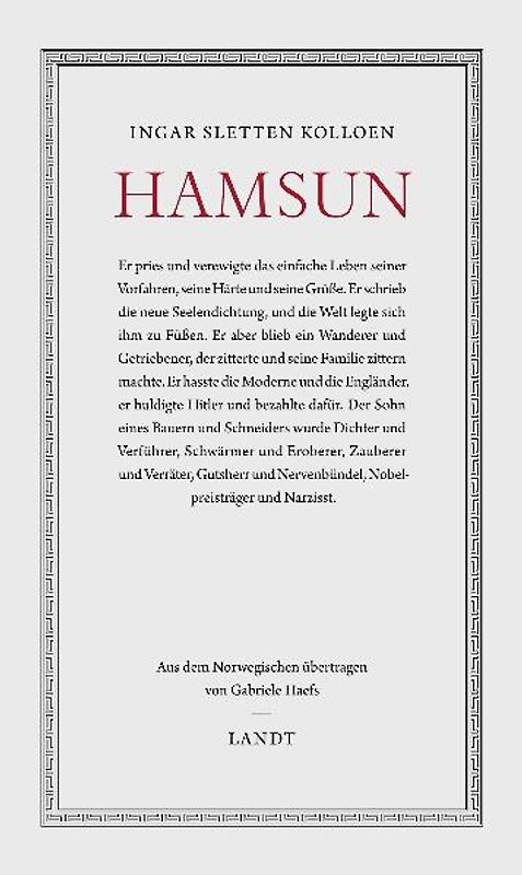 Knut Hamsun