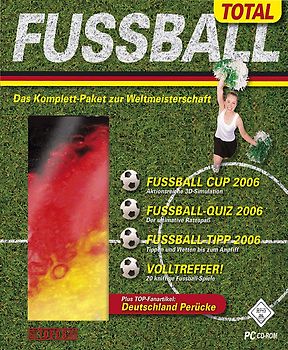 Fussball Total inkl. Deutschlandperücke PC Spiele