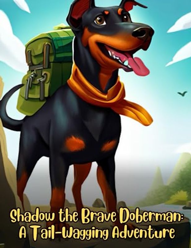 Shadow the Brave Doberman - A Tail-Wagging Adventure: Short Story for kids about Doberman, Perseverance & Self-Confidence I A Motivational Book For kids I Gift for kids.