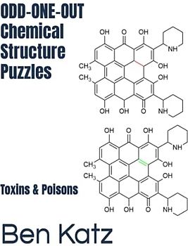ODD-ONE-OUT Chemical Structure Puzzles: Toxins and Poisons Edition