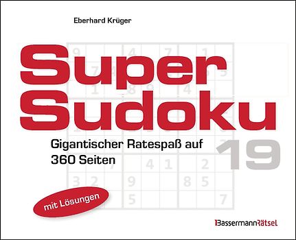 Supersudoku 19 (5 Exemplare à 3,99 €)