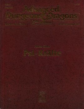 Advanced Dungeons& Dragons Spielerhandbuch Erweiterungsband. - Alles über Psi-Kräfte [Taschenbuch]