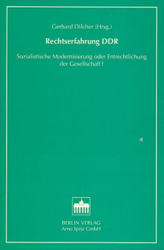 Rechtserfahrung DDR