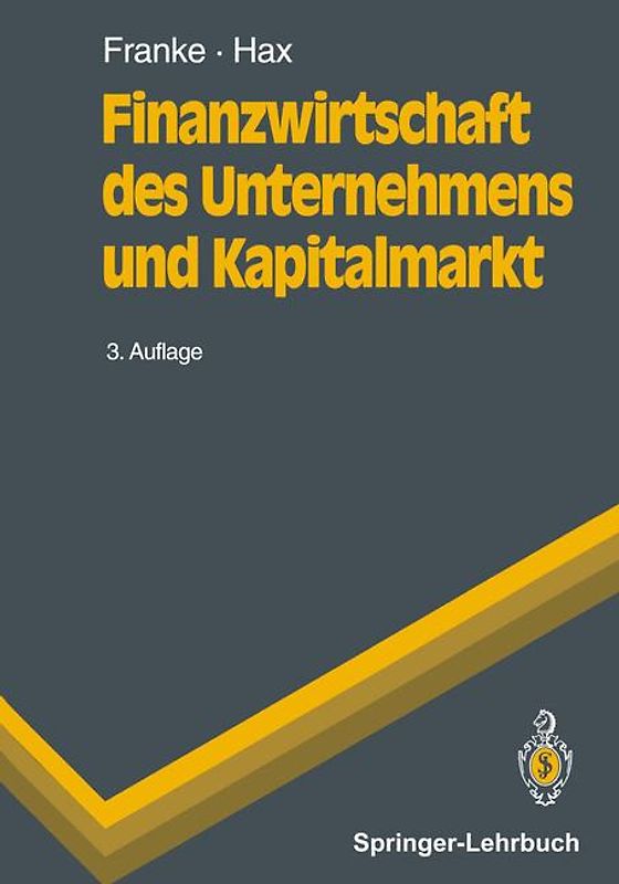 Finanzwirtschaft des Unternehmens und Kapitalmarkt