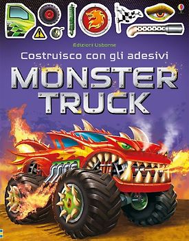 Monster truck. Con adesivi
