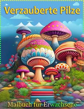 Verzauberte Pilze: Ein Malbuch für Erwachsene: Entdecke die Schönheit der Pilzwelt und lasse deiner Kreativität freien Lauf!