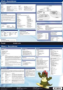 XPath & XQuery Referenz - Befehlskarte (DIN A4, laminiert)