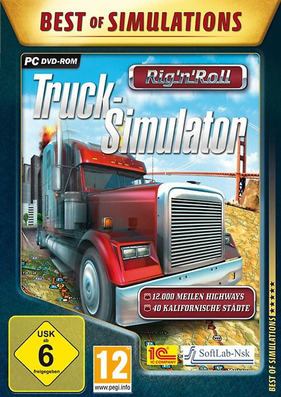 Best of Simulations: Rig'N'Roll - Die Trucksimulation PC Spiele
