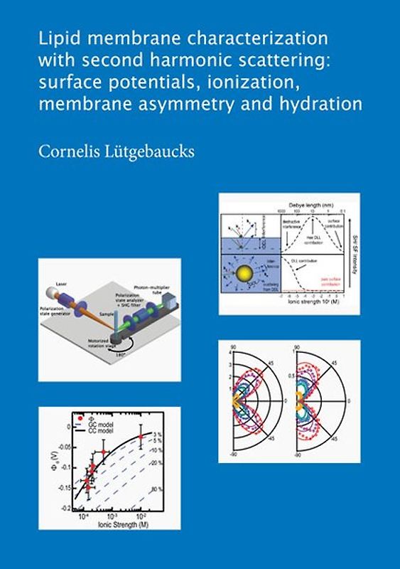 Lipid membrane characterization with second harmonic scattering: surface potentials, ionization, membrane asymmetry and hydration