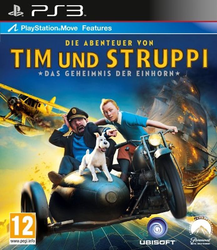 Die Abenteuer von Tim & Struppi: Das Geheimnis der Einhorn [Internationale Version] PlayStation 3