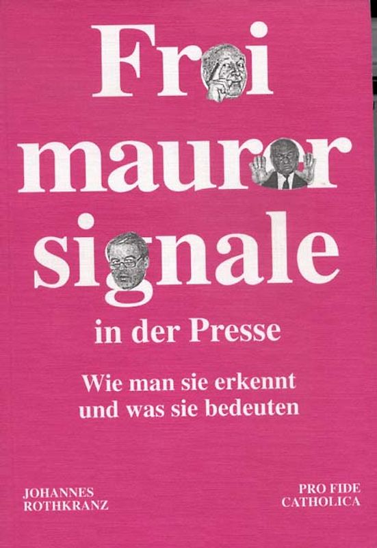 Freimaurersignale in der Presse