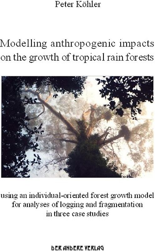 Modelling anthropogenic impacts on the growth of tropical rain forests