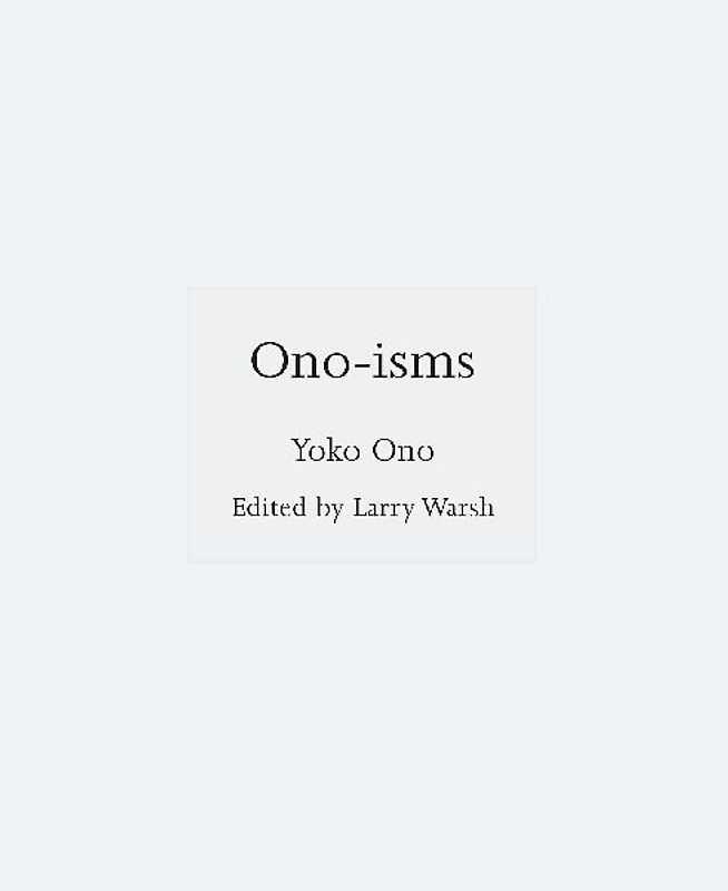 Ono-isms