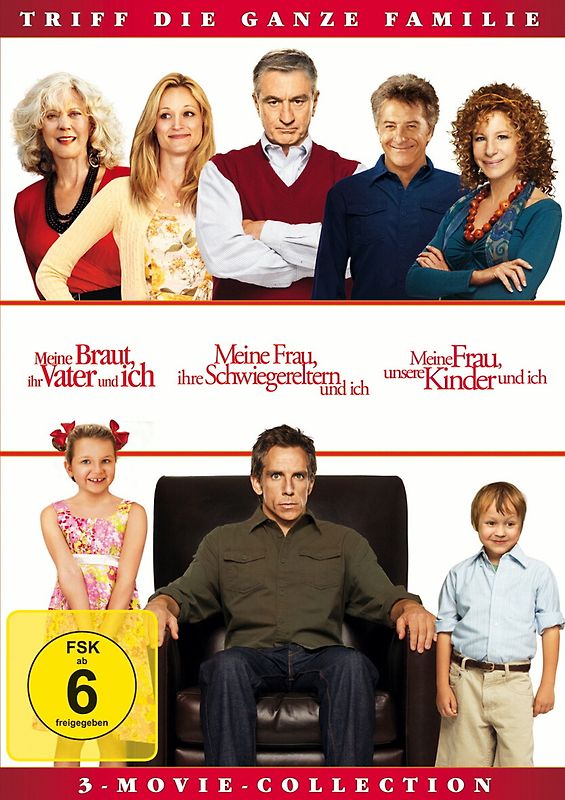 Meine Braut, ihr Vater und ich / Meine Frau, ihre Schwiegereltern und ich / Meine Frau, unsere Kinder und ich - 3-DVD-COLLECTION DVD