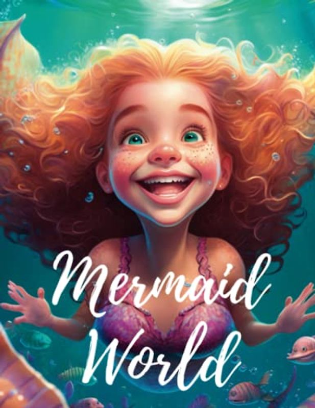Mermaid World: Activity and Colouring Book for Kids 5+ Years (My Preschool World)