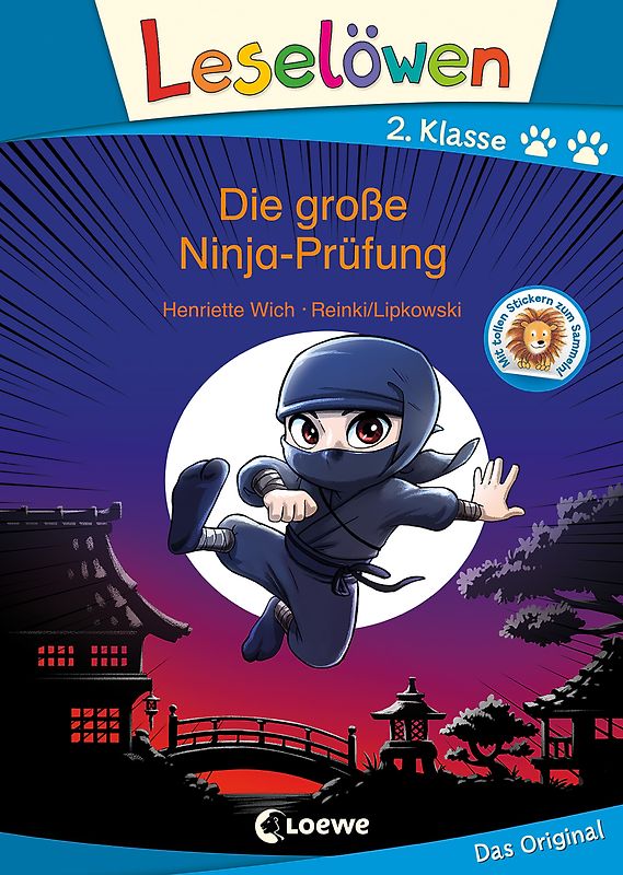 Leselöwen 2. Klasse - Die große Ninja-Prüfung
