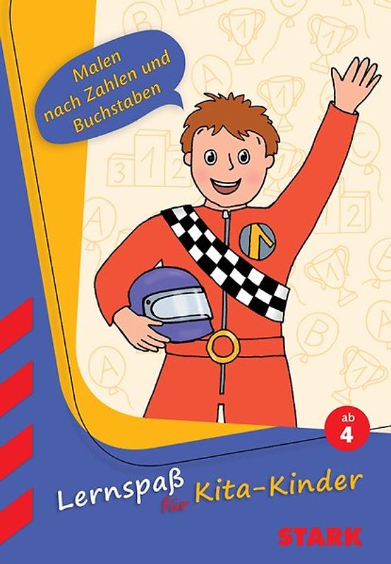 Rucksackblock Vorschule - Malen nach Zahlen und Buchstaben