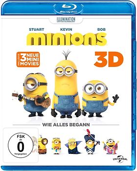 Minions 3D [inkl. 2D Version, 2 Discs] 3D Blu-ray Disc