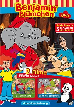 Benjamin Blümchen: Geheimgang + kleine Schildkröte DVD