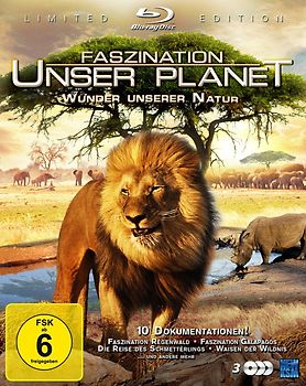 Faszination Unser Planet - Wunder unserer Natur [Limited Edition, 3 Discs] Blu-ray Disc