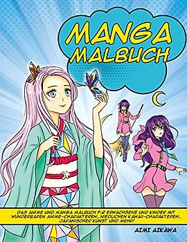 Manga Malbuch
