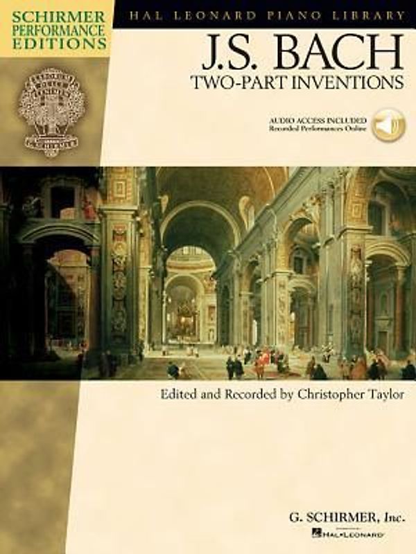 J.S. Bach - Two-Part Inventions [With CD]
