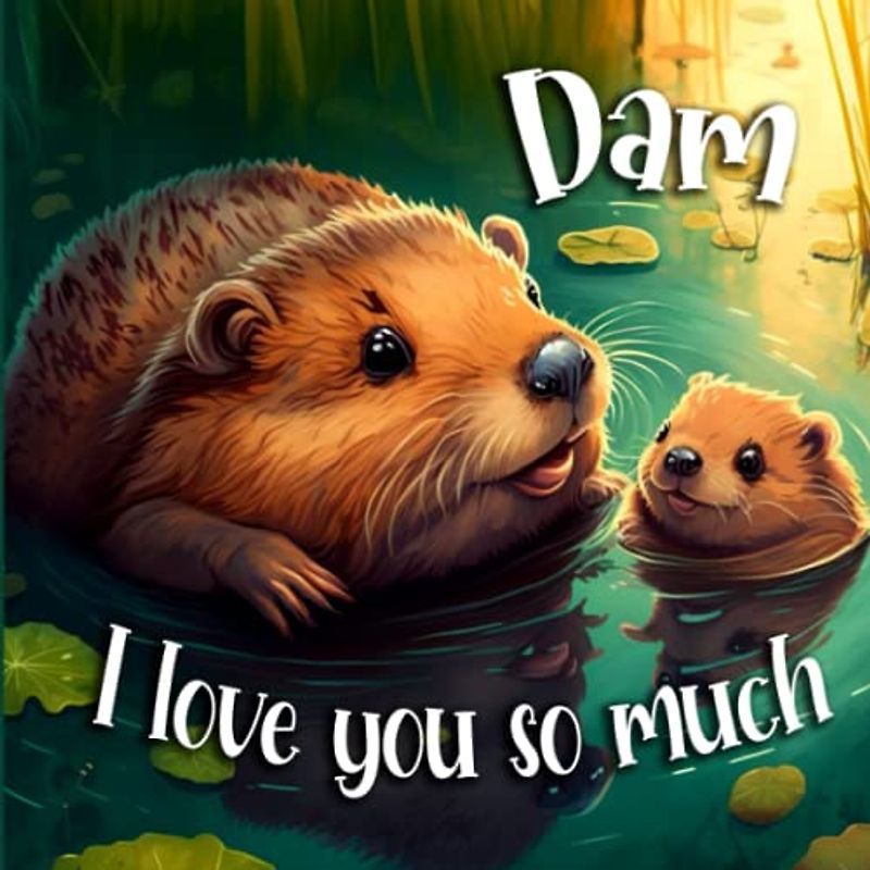 Dam I Love You So Much: Love letter from animal parents to their offspring - Valentine's Day Picture Book for Babies and Toddlers
