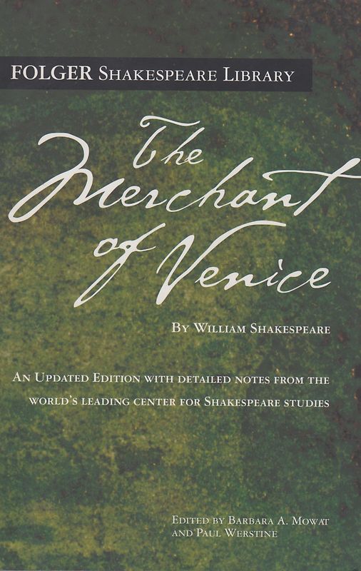 The Merchant of Venice: Folger Shakespeare Library - Edited By Barbara A. Mowat, Paul Werstine [Taschenbuch]