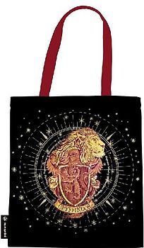 Gryffindor Tote (Black) Canvas Bag by Paperblanks (Harry Potter Collection)