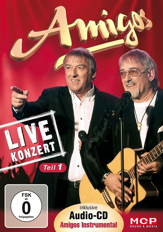 Amigos Live Konzert Teil 1 - inkl. Audio-CD