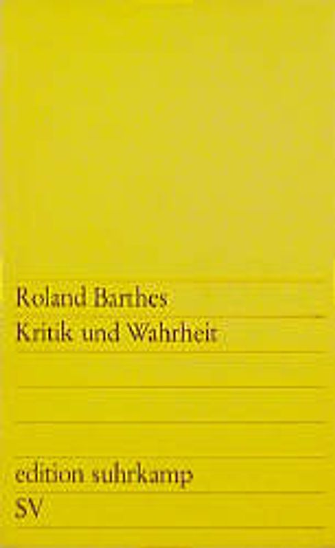 Kritik und Wahrheit