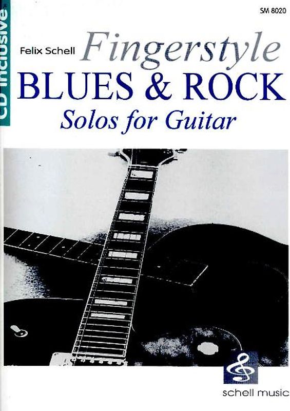 Fingerstyle Blues & Rock (Noten/ TAB/ CD)
