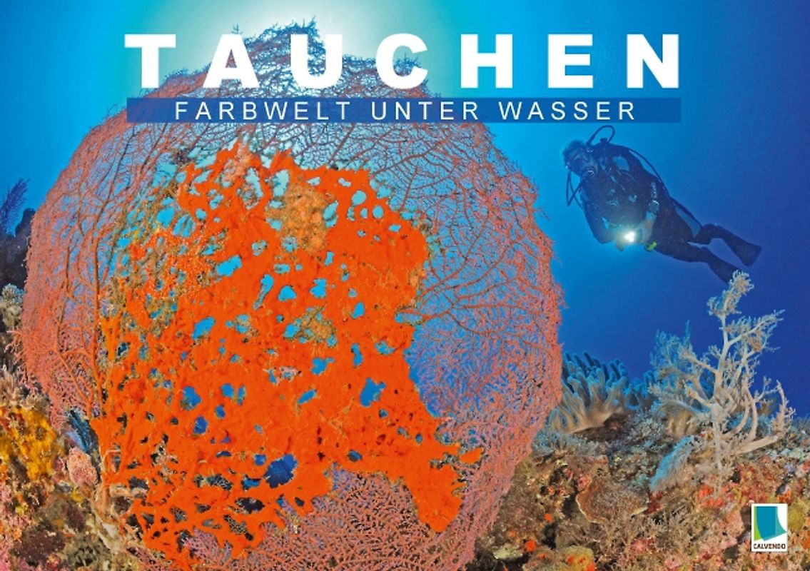 Tauchen: Farbwelt unter Wasser (Tischaufsteller DIN A5 quer)