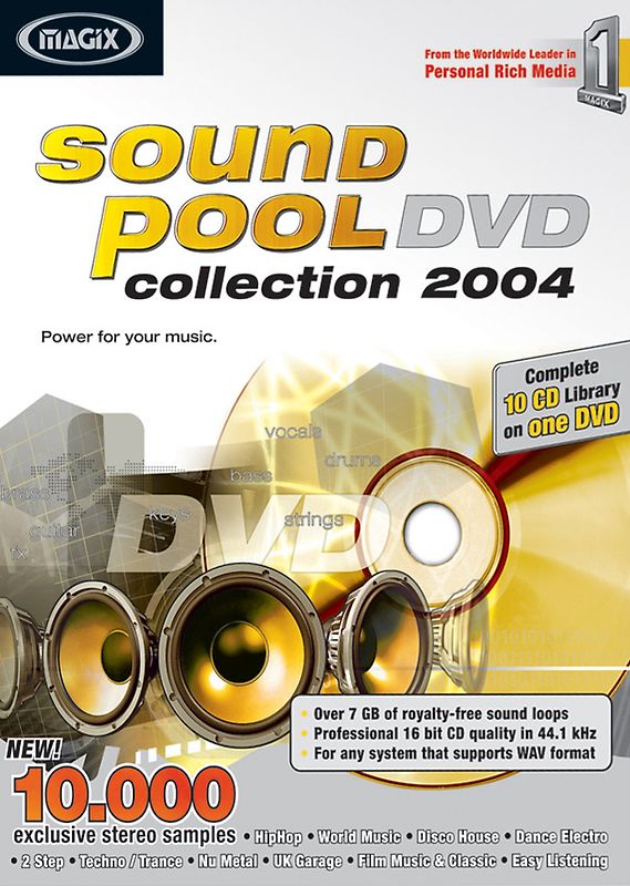 Magix Soundpool DVD 2004 Collection MacOS