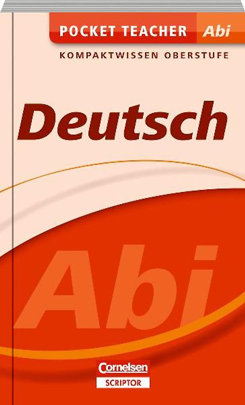 Pocket Teacher Abi Deutsch