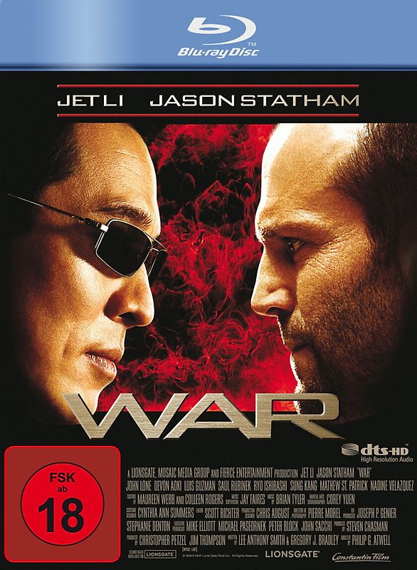 War - Jet Li Blu-ray Disc