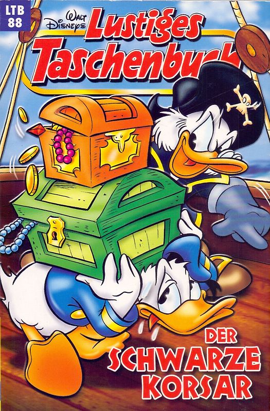 Lustiges Taschenbuch: Band 88 - Der schwarze Korsar [Taschenbuch]