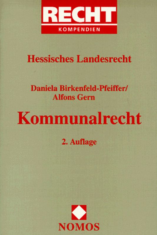 Kommunalrecht. Hessisches Landesrecht