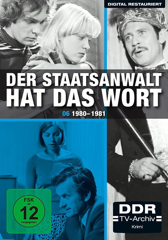 Der Staatsanwalt hat das Wort - Box 6: 1980 - 1981 [DDR TV-Archiv, 4 DVDs] DVD