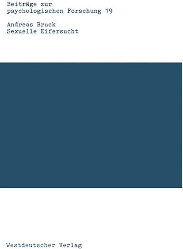 Sexuelle Eifersucht